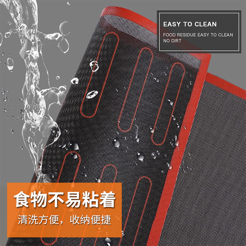 Silicona Hollow hornear estera de fibra de vidrio hornear pan estera galleta puff estera hornear horno Mat nano hornear Mat mat