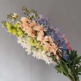 仿真花法式飞燕 婚庆婚礼礼堂吊顶软装  路引插花绢花 厂家批发