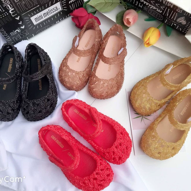 Новый Melissa Same Bird's Nest Детские туфли Девочки Младенцы мягкая подошва Bao Toutou Сандалии Желе Фрагрейнсы обувь