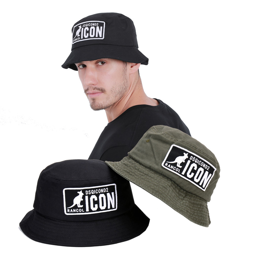 New Outdoor Folding Fishing Cap Kangaroo Pattern Summer Quick-Dry Fisherman Hat Men's Sun Hat Hiking Cap Dropshipping