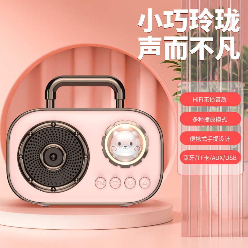 宇宙室ダブルマイクk歌bluetoothスピーカーHIFI音質ダブルk歌ミニ音響家庭用サブウーファ|undefined