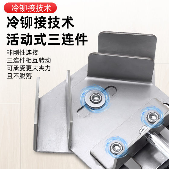 New woodworking stainless steel right-angle clamp 90 degree holder welding clamp clamp quick clamp auxiliary tool