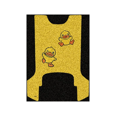 Electric vehicle foot mat – Foot Pads, Anti-Slip Foot Pads - tailing-red-rabbit-eb-two-little-yellow-ducks