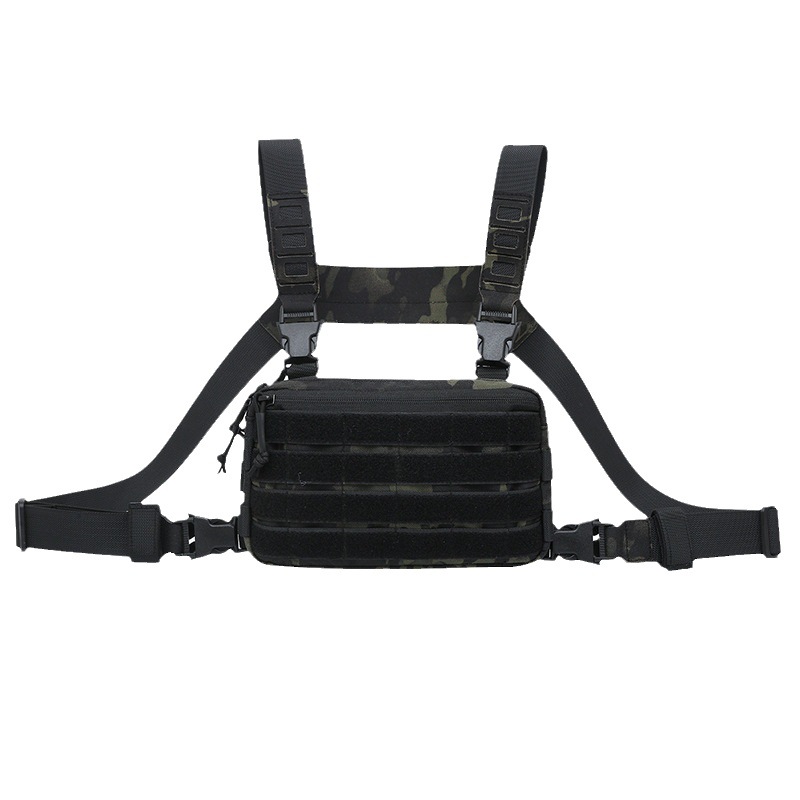 Cross-border de fábrica de liberación rápida chaleco táctico al aire libre ventiladores militares CS equipo de protección de camuflaje Chaleco Táctico de Combate de Luz bolsa