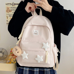 韓国のカバンの女子中学生のかわいい星の大学生の旅行のリュックサックは簡単に合わせて高校生のランドセルの潮になります。