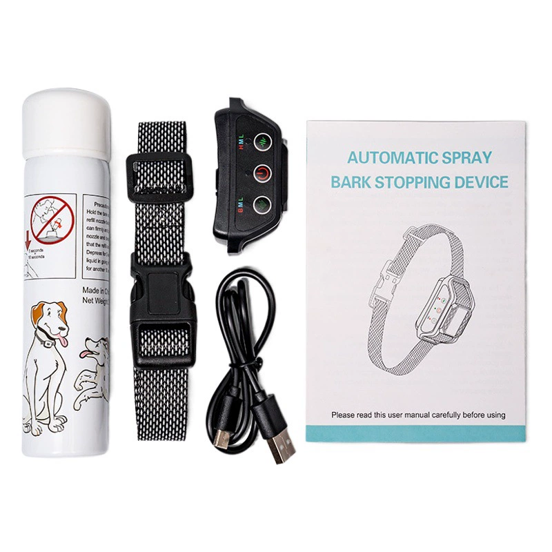 Пробка для лая дрессировщик собак тренировочное устройство против лая Amazon трансграничный автоматический спрей пробка для коры домашних животных
