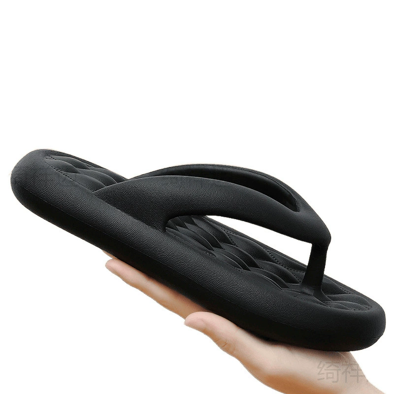 Summer flip flops, non-slip beach sneakers platform, footwear, high-quality style