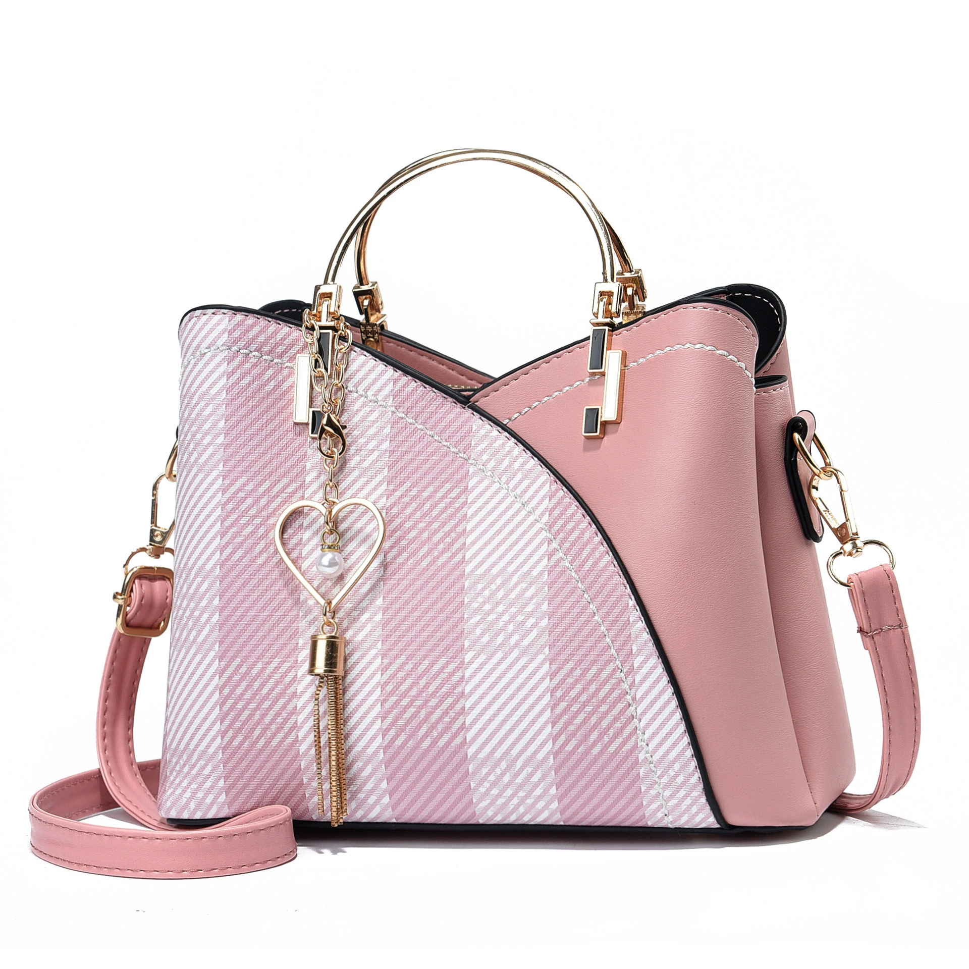 Capacious retro fashionable universal bag, high-end