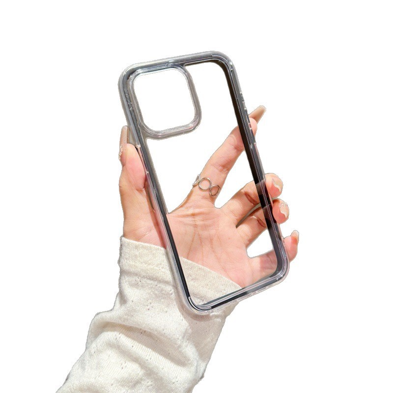 Apple 17pro スリーインワン携帯電話ケース透明落下防止保護カバー iphone17 アクリル携帯電話ケースに適しています|undefined