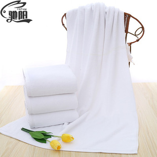 Hotel Bath Towel Five-star Cotton Thickened Hotel White Bath Towel Beauty Salon Bath Homestay Absorbent Hotel Bath Towel