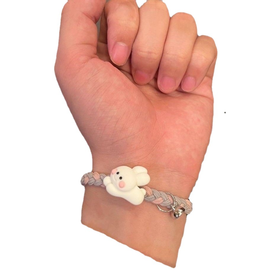 Couple bracelet cute small rubber band pair of magnet suction bracelet online celebrity couple girlfriends bracelet student bracelet