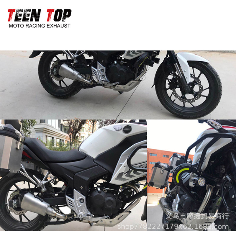 Suitable for Motorcycle Honda Cbf190Tr Exhaust Pipe Cb190X Cb190F Modified Exhaust Pipe Full Section