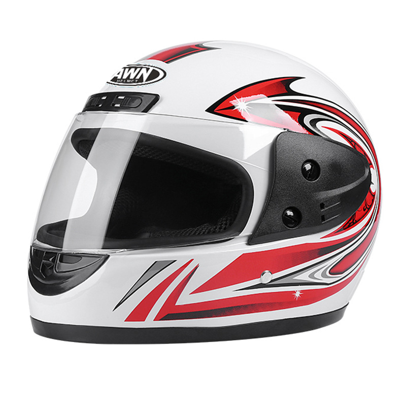Casco exclusivo transfronterizo de coche eléctrico hombres y mujeres invierno cálido casco completo Four Seasons cubierta completa casco de seguridad de la motocicleta