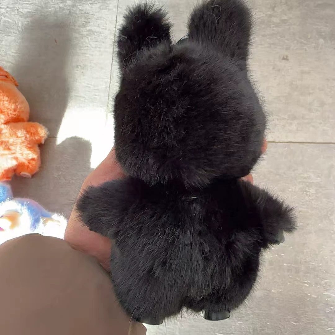 Зимний брелок для сумки, плюшевая кукла высокого качества, подвеска