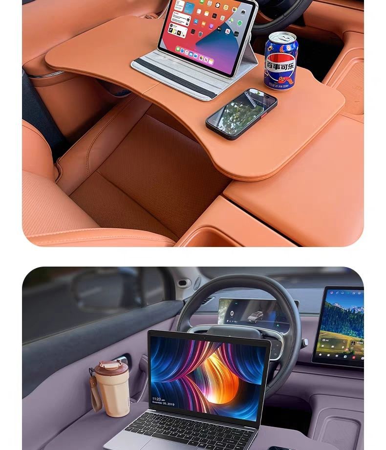 Newly Upgraded Leapmotor C10C11C16C01S01T03 Car-Mounted Small Table, Foldable Computer Office Dining Table