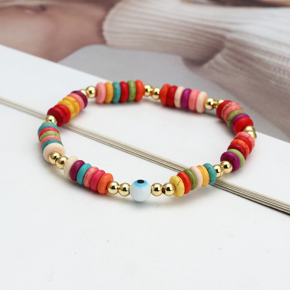 Fashion Eye turquoise Plating Bracelets 1 Piece