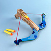 Wooden street toy, interactive bow and arrows, for children and parents