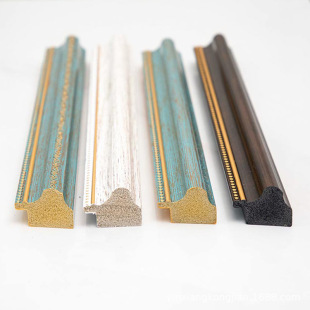 Factory wholesale PS foam frame resin frame mounting frame frame 307 retro series photo frame line