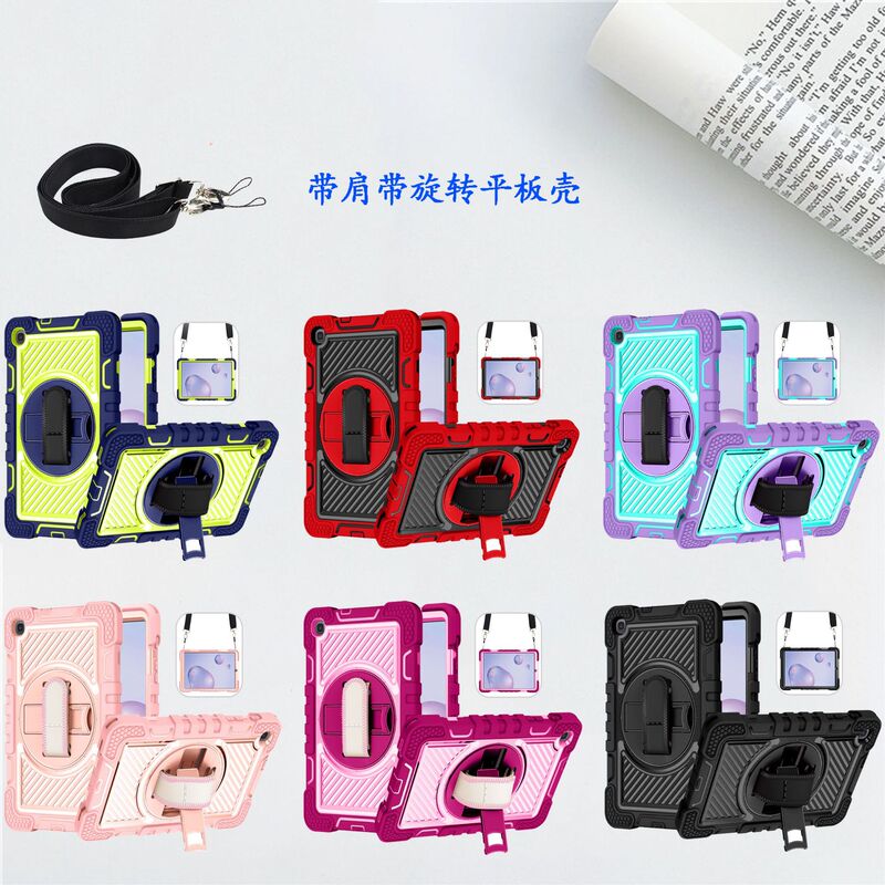 Suitable for Samsung Taba (2020) T307U Tablet A7T500 Protective Case Shoulder Strap Pen Holder Cross-Border Hot Sale Suitable for Samsung Taba (2020) T307U Tablet A7T500 Protective Case Shoulder Strap Pen Holder Cross-Border Hot Sale