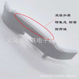 T253E优质747拷边机四线塑料压脚底板双层加厚耐磨耐高温700包缝