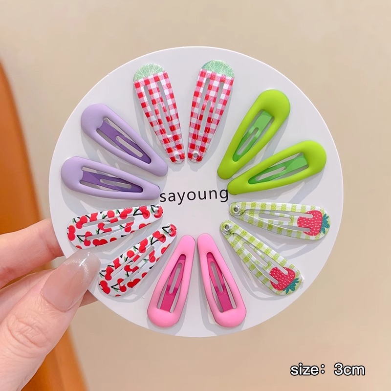 Pequena coreana para niños clip de cabello BB niñas bebé no lastimar clip de cabello lindo mini clip de cabello pequeño clip de cabello