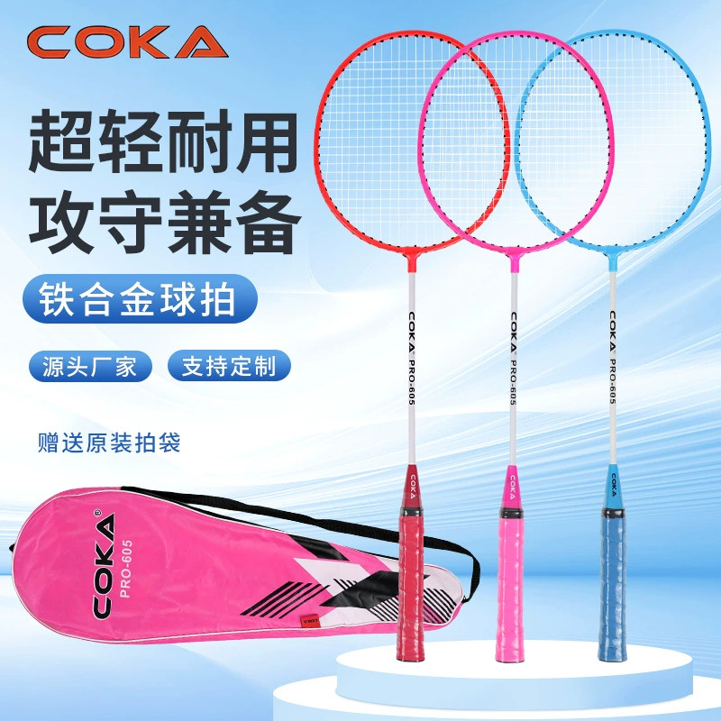 Спотовая ферросплавная сплит-ракетка для бадминтона для взрослых студентов