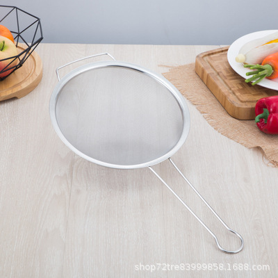 여분의 두꺼운 튀김 대형 소쿠리 스테인레스 스틸 고밀도 메쉬 오일 복사 오일 누출 주방 용품 호텔 필터 메쉬 고밀도 메쉬