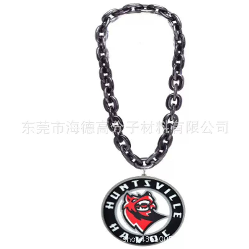 直销NFL橄榄球EVA队标徽章 美国赛事各大球队大粉丝项链吊坠礼品