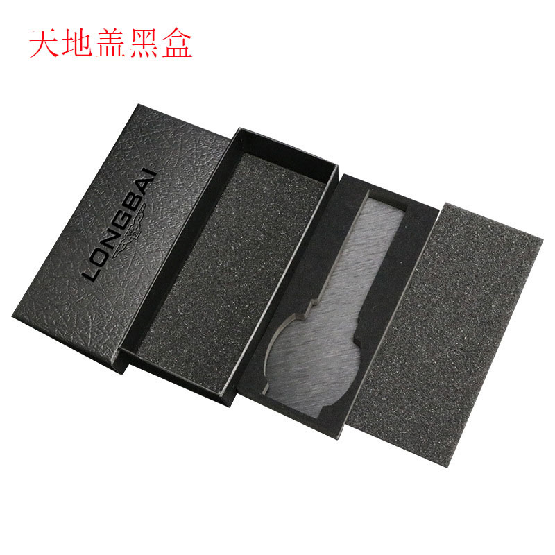 LONGBAI/Langbai reloj caja de embalaje en stock caja de reloj con tapa de caja de joyería caja de embalaje cartón en stock