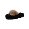 Keep warm demi-season slippers indoor platform, footwear, wholesale