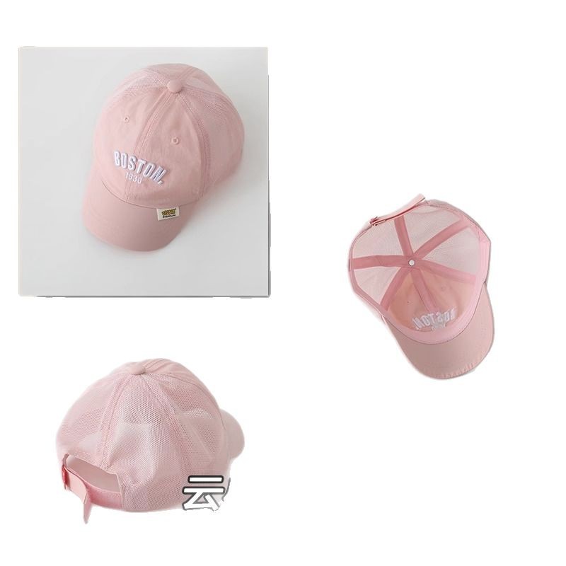 Gorras de béisbol de malla para bebés, gorras de verano transpirables y de secado rápido, gorras para el sol al aire libre para niños y niñas