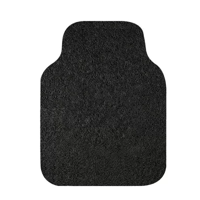 Universal Foot Pad | Universal Car Carpet Mat Anti-Dirt Easy - pure-black-front-1-5060