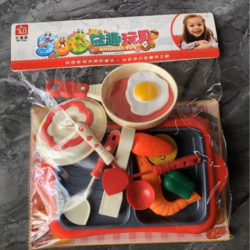 Children's Play House Fun Kitchen Toys Boys and Girls Simulation Food Model Combo Set Complete Mini Set