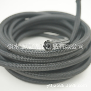 External woven black red blue cotton thread for automobile engine internal combustion engine NBR nitrile fuel rubber diesel gasoline rubber pipeline
