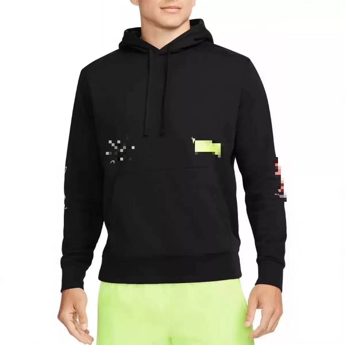 25 Berlin Club casual and comfortable fleece fabric, soft and warm, drawstring long-sleeve hooded running sweatshirt, in stock