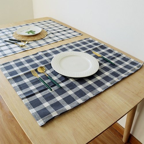 Mediterranean style blue series kitchen towels cross-border supply home fabric napkins tea towels