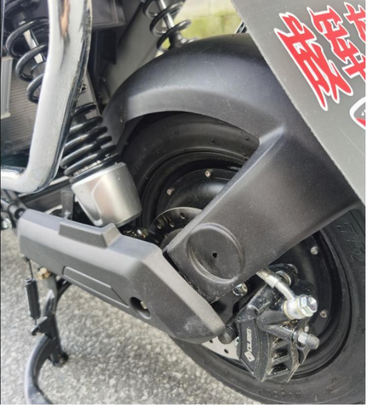National Standard Car Mudguard with Reflective New National Standard Electric Bicycle F6Y8 Fangying Special Thickeneded and Durable Rear Mudguard
