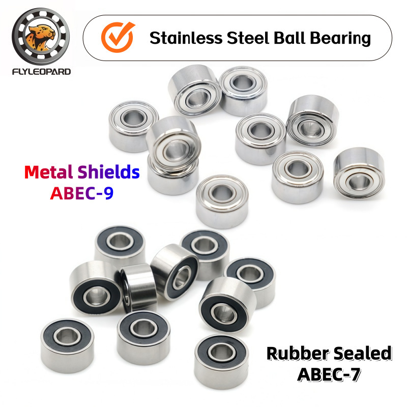 440 Stainless Steel Miniature Bearings Smr63 74 85 High-Speed Corrosion-Resistant Spinning Wheel Water Drop Wheel Bearings