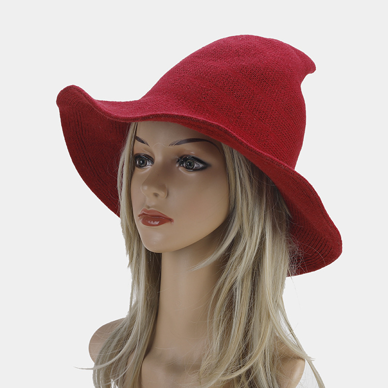 Women's Casual Streetwear Solid Color Big Eaves Bucket Hat display picture 1
