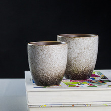 大号陶瓷咖啡杯拉花杯个人杯主人杯单杯窑变色釉日式简易粗套茶杯
