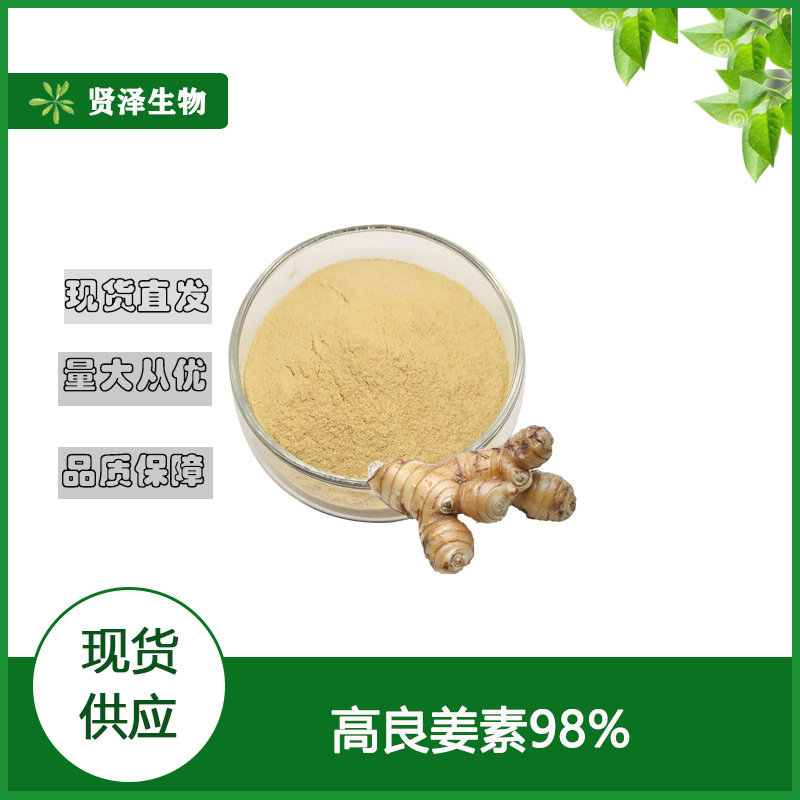 高良姜素98%  高良姜提取物  1g/袋 高良姜粉 贤泽生物 现货供应