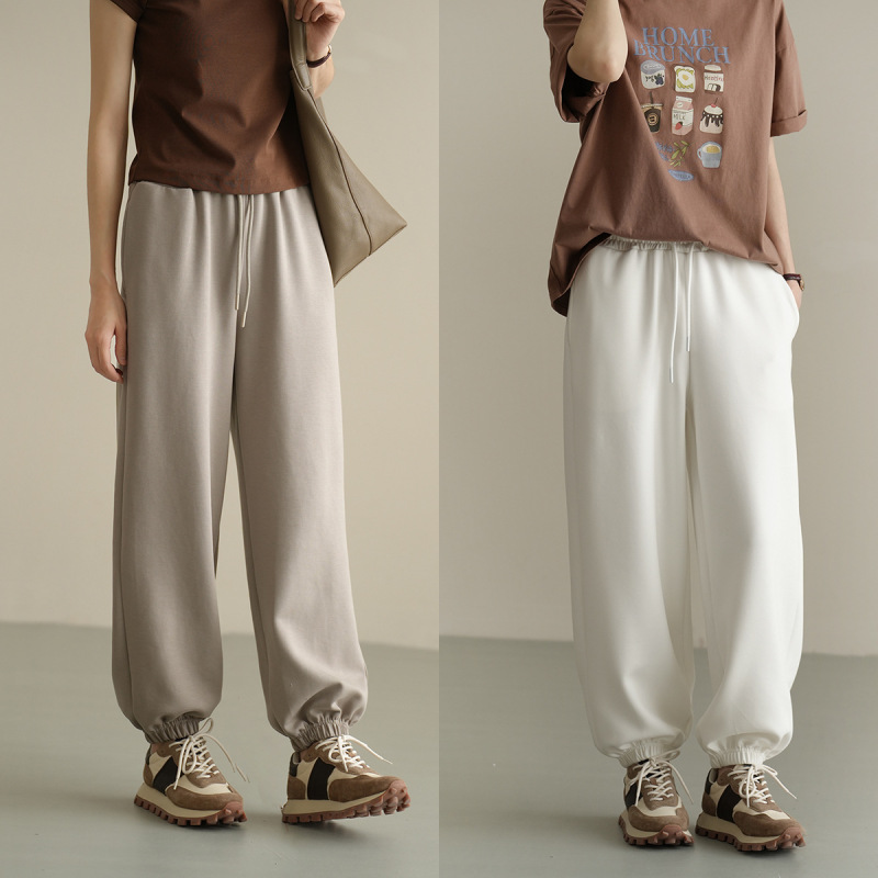 Jogging Pants, Soft and Cool, Women's Loose Sports Pants, Casual Cuffed Sweatpants, Pants, Spring & Fall Women's Clothing Jogging Pants, Soft and Cool, Women's Loose Sports Pants, Casual Cuffed Sweatpants, Pants, Spring & Fall Women's Clothing