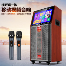 先科新世纪 K99广场舞音响拉杆音箱带显示屏WiFi视频机户外大功率