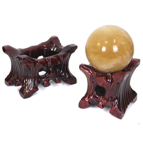 Taishan stone strange stone base without digging groove solid wood grooved pebbles Yellow River stone crystal ball groove ornament bracket
