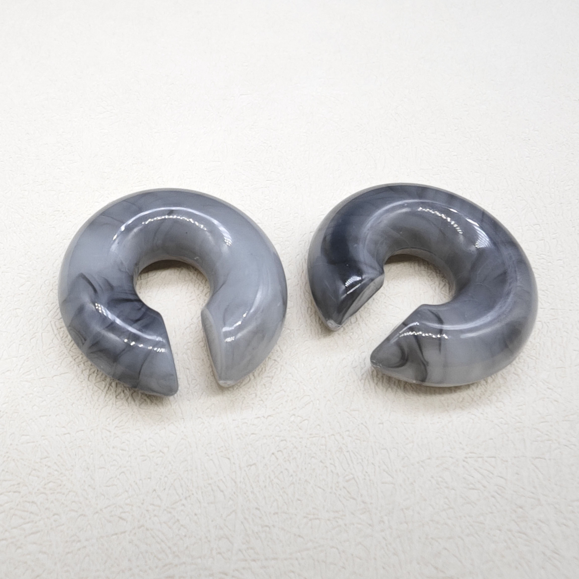 8g Weight Alloy Ear Needle Material Ear Cuffs Classification 1 Pair Quantity Casual Occasion Alloy Material C Shape Pattern Women's Gender Cute Style 1 Pair Cute C Shape Alloy Ear Cuffs 4