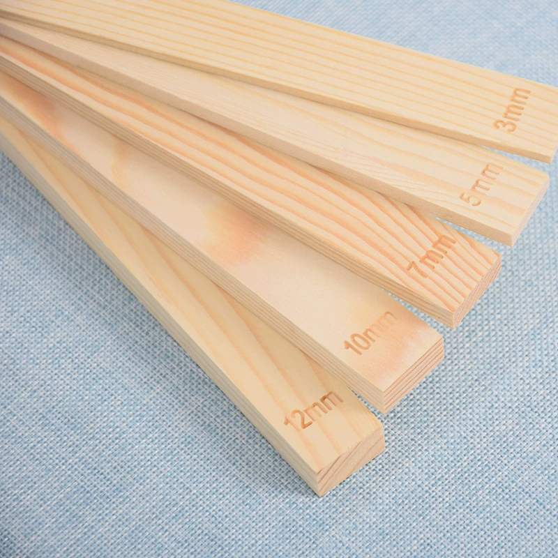 Деревянная направляющая для глины, линейка из сосны, квадратная длинная планка, инструмент для гончарного дела, доска для раскатки глины, инструмент для резки, массив дерева