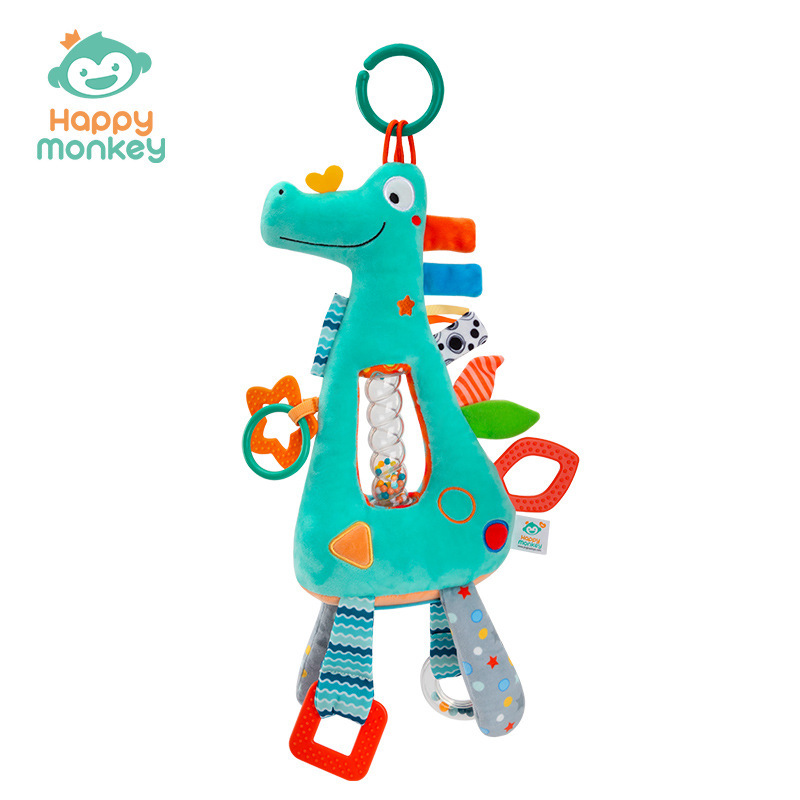 Happy monkey bebé cama multifuncional colgante agarre entrenamiento reloj de arena juguete bebé educación temprana torno colgante