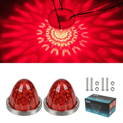 Light Diffused Light Chassis Light — Gündüz işıqları - 10-30v-always-on-red-pack-of-two