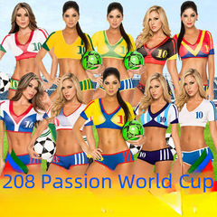 World Cup Soccer Babe Group Aerobics Women's Set Cheerleading Costume Adult Cheerleading Team Performance Women