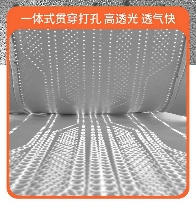 26 Types of Fang Cheng Bao Titanium 3 Rams Special Car Seat Cushions, Universal for All Seasons, Semi-Covered Perforated Breathable Seat Covers